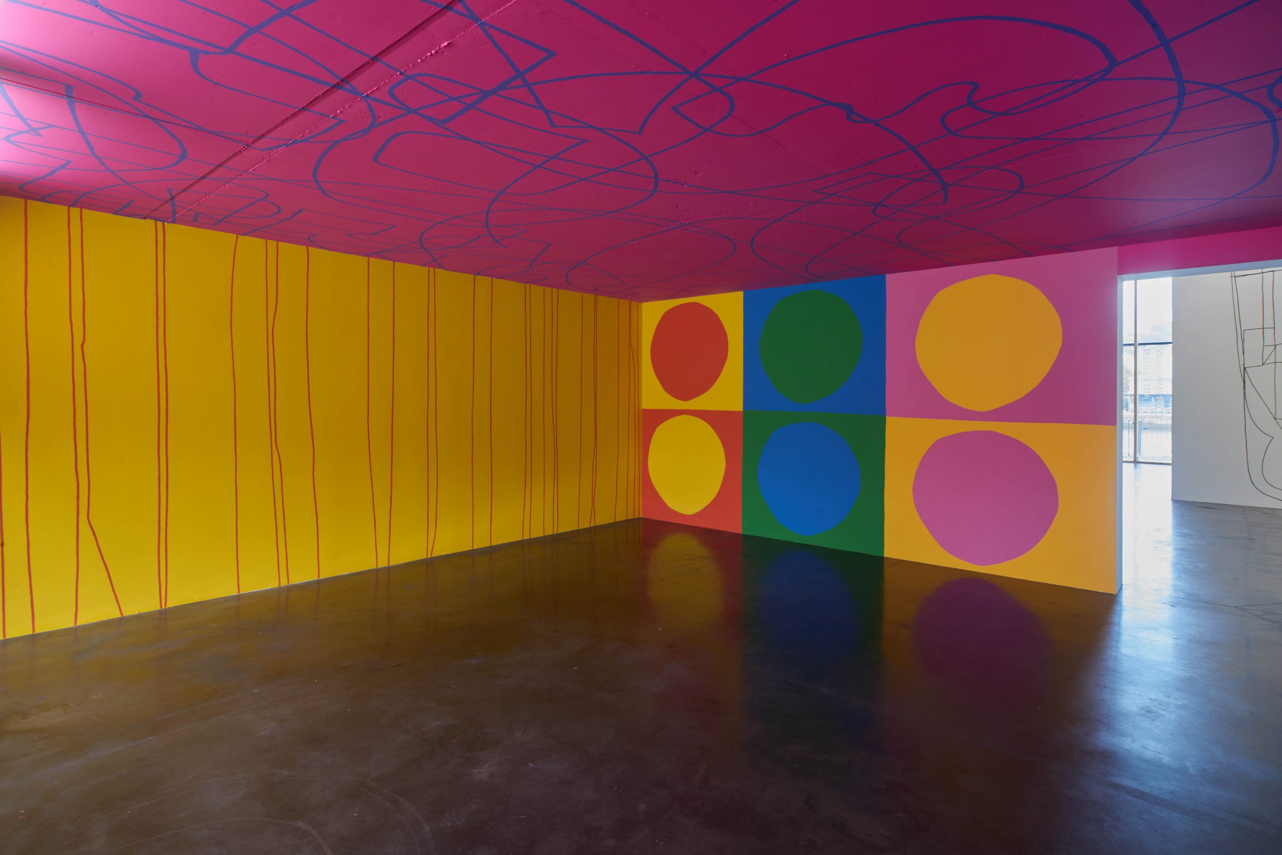 Alex Brewer - Painting and wall drawings