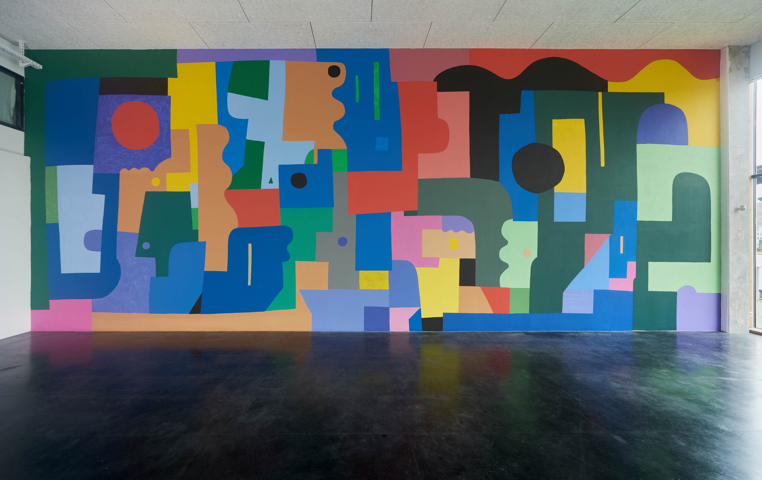 Alex Brewer - Painting and wall drawings